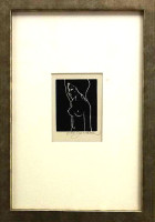  Ota Janeček - Kráska - grafika 